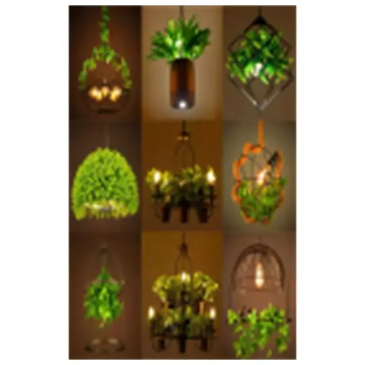 2024 Новое поступление современный кантри-стиль натуральный тканый ротанговый светильник ручной работы винтажные подвесные светильники из ротанга