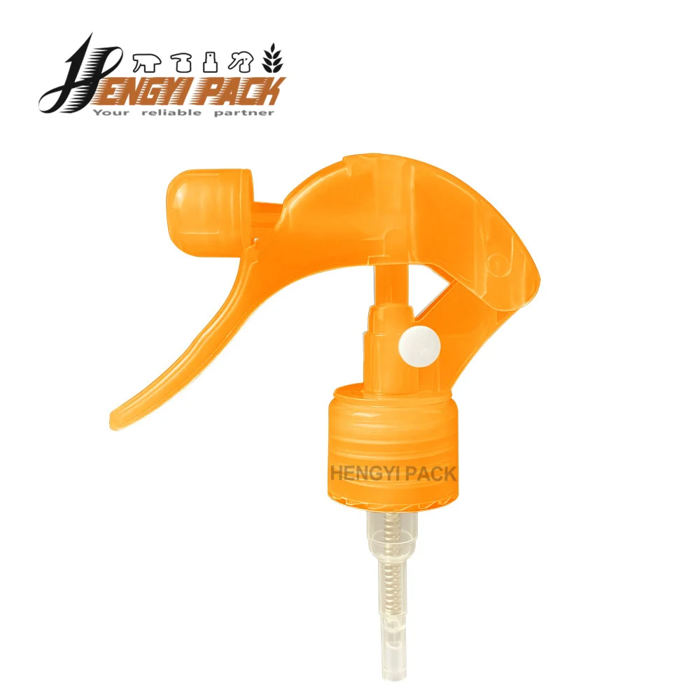 Mini Trigger Sprayer Finger Sprayer All Plastic Smooth Collar Ribbed Collar 20/410 24/410 28/410 for Perfume Spray Bottle