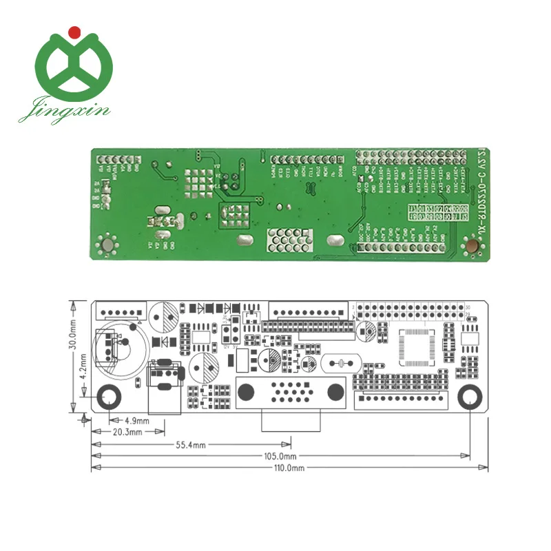 JX-2270-C  LCD monitor   board motherboard VGA signal input LVDS output 1080p
