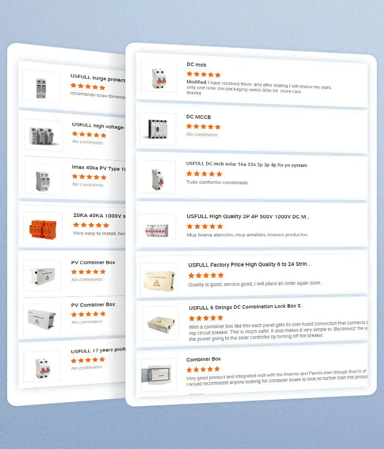 USFULL Hot Product DC Breaker DC MCB Solar 4 Pole 2 Pole 12V 24V 48V 300V 500V 600V 900V 1000V 1200V DC Circuit Breaker MCB