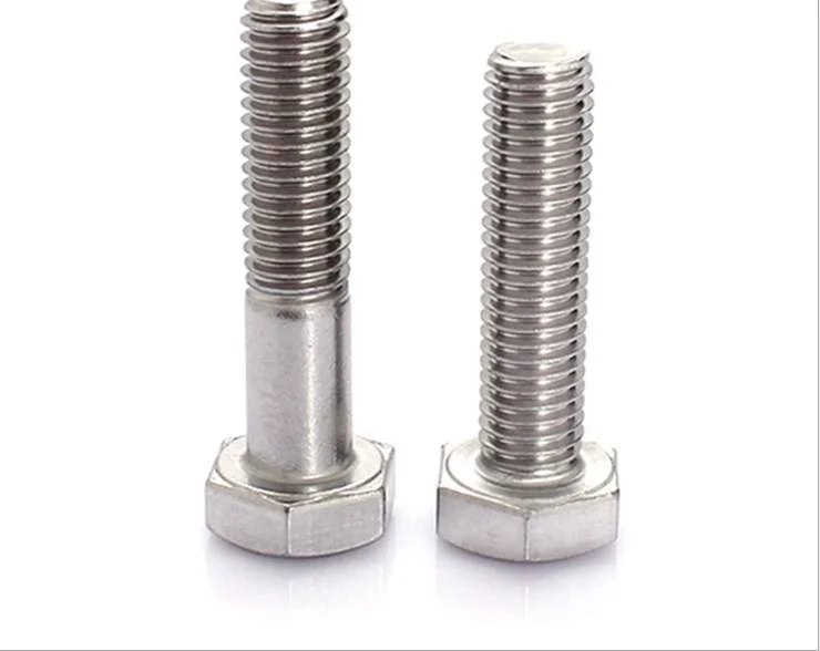 Zhongtong factory custom High quality 304 stainless steel hexagon bolt