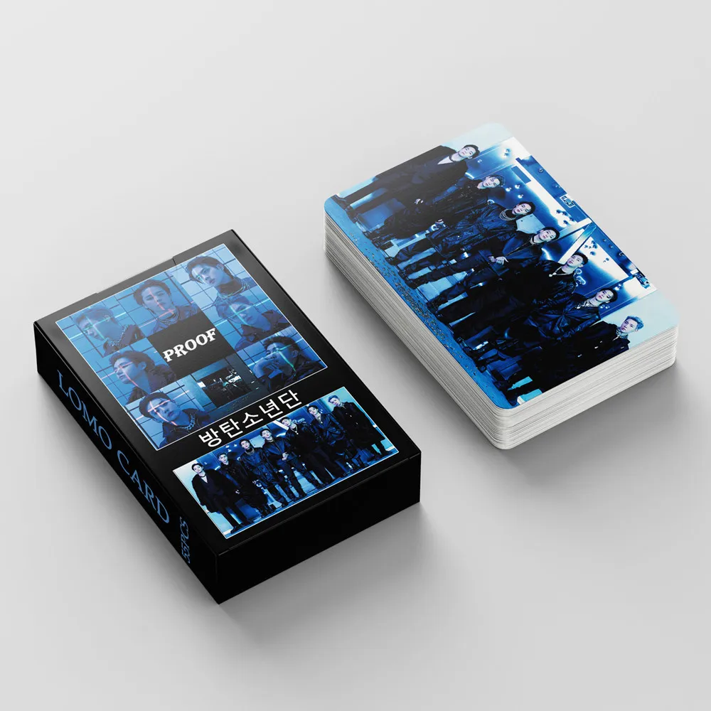 Wholesale Kpop Idol 55Pcs/Set Lomo Card Bangtan Boys PROOF SUGA JIMIN New Photo Card