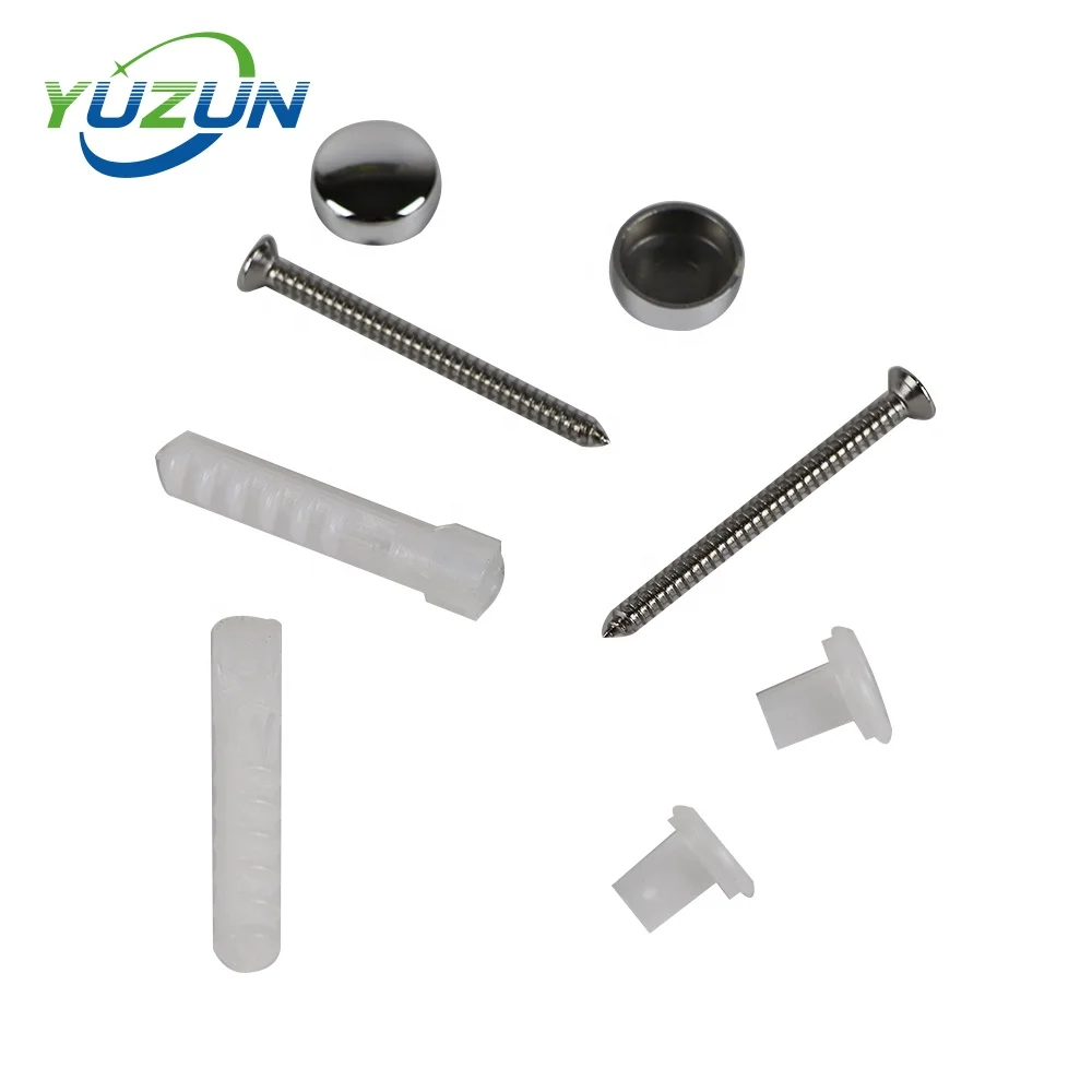Toilet Fitting Bolt Kit,L Shape Toilet Floor Fixing Bracket