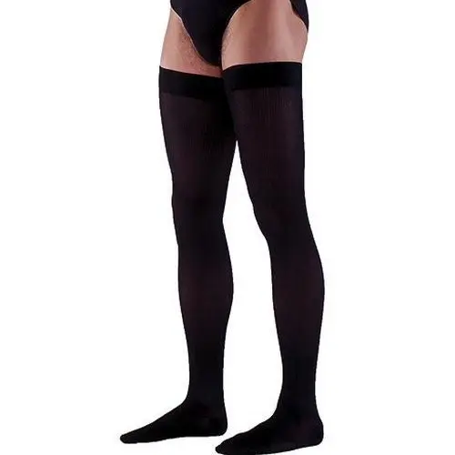 For the treatment of phlebitis 20-30mmhg medical grade pregnancy varicose veins compression stockings thigh high wrap toe
