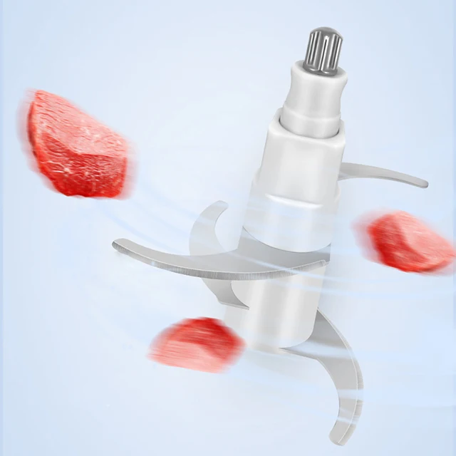 Wholesale 1.5L Multi-Chopper Kitchen Machine Copper Motor Meat Grinder Chopper Glass Material for Restaurant Application