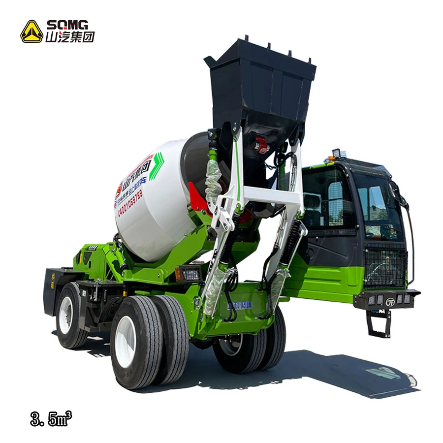 Chinese Factory 2.6m3 3.5m3 4m3 New Mobile Self Loading Concrete Mixer Truck