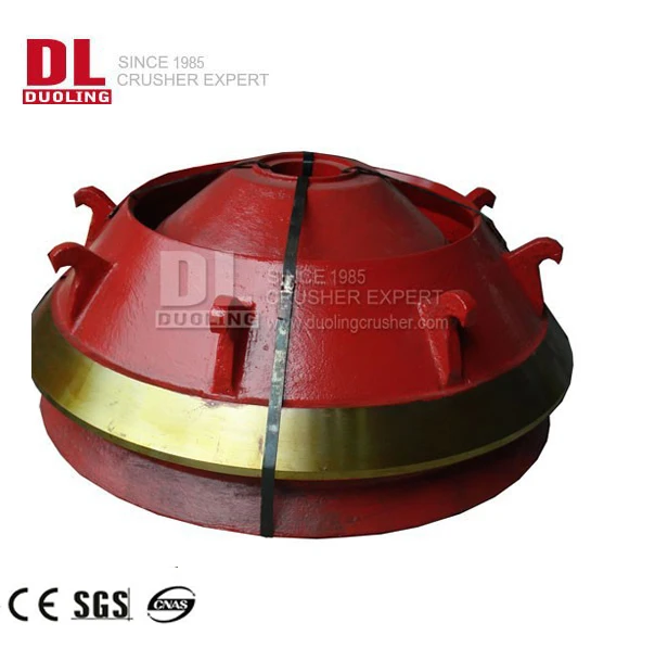 Mining Machinery Casting Carbon Steel Cone Crusher Mantle and Bowl Liner