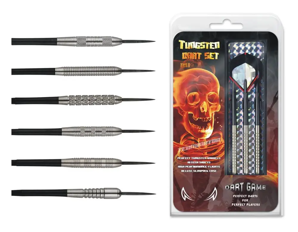 Hot sale Darts factory custom tungsten darts professional dart game with steel tip set