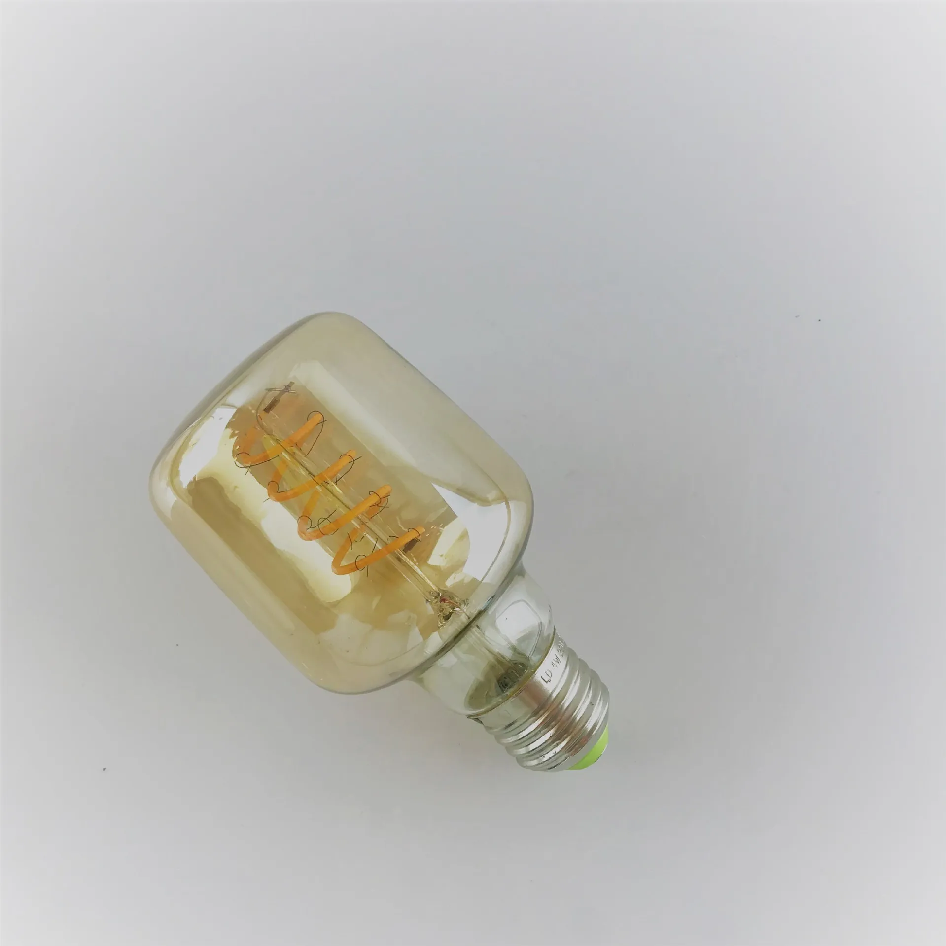 New Soft LED filament lamp 4W 220V E27 2200K beer bottle model flexible filament led bulbs T65 Decorative led edison lamp