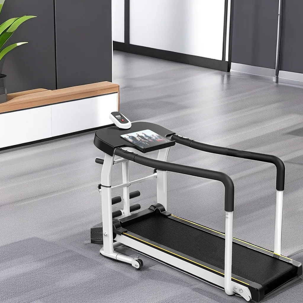 Foldable Gym Training Treadmill Machine Max User Weight to 120kgs Bodybuilding Mini Sport Treadmill