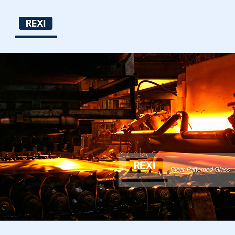 China Manufacturer Low Iron Patterned Glass with Factory Price