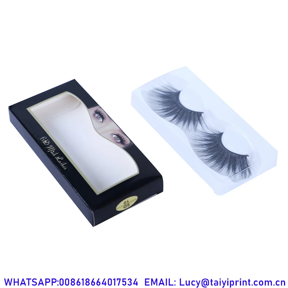 Unique Custom Magnetic Eyelashes Box Packaging Luxury Private Label False Eyelashes Box