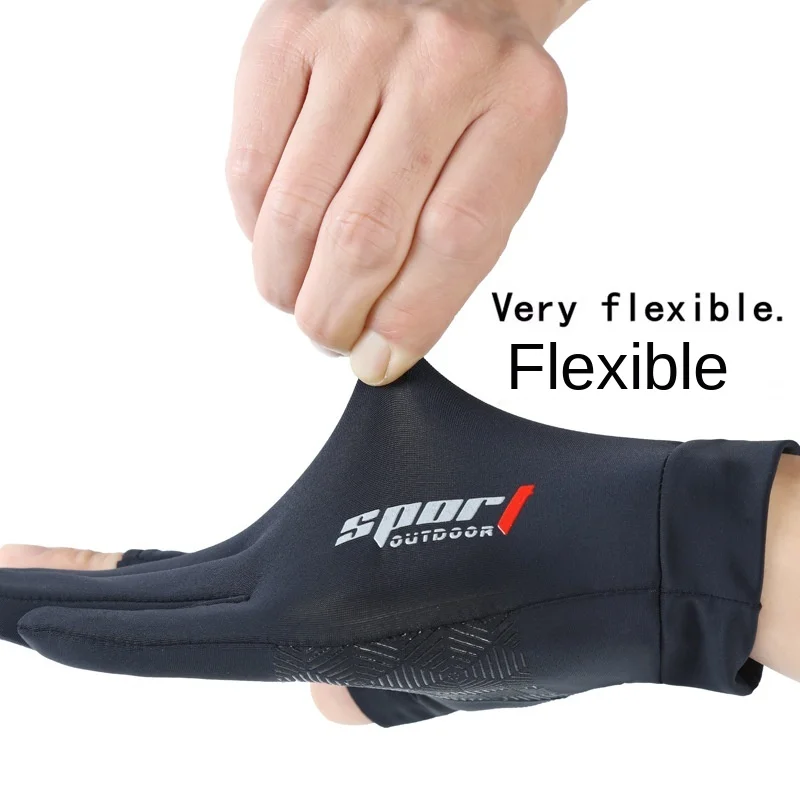 Summer Fashion Sun Protection Anti Slip Lightweight Breathable Gel Cycling Riding Bicycle Fishing Gloves