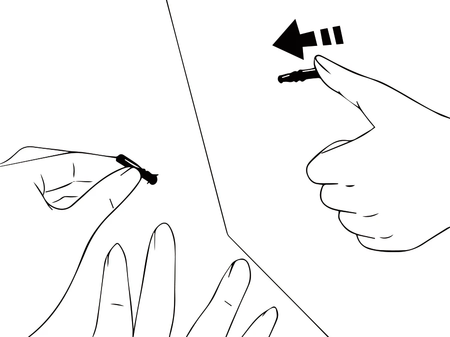 Dreieins 26-28 Plastic Hollow Wall Wedge Plug Toggle Anchor