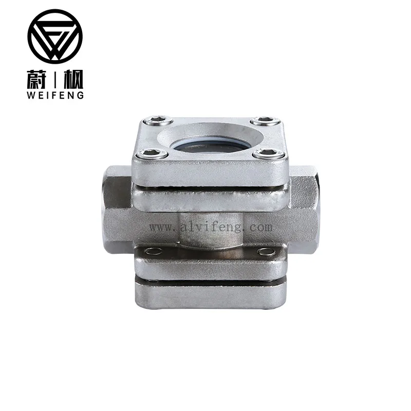 new product China 2021 visual fuel Impeller sight glass oil level water flow indicator