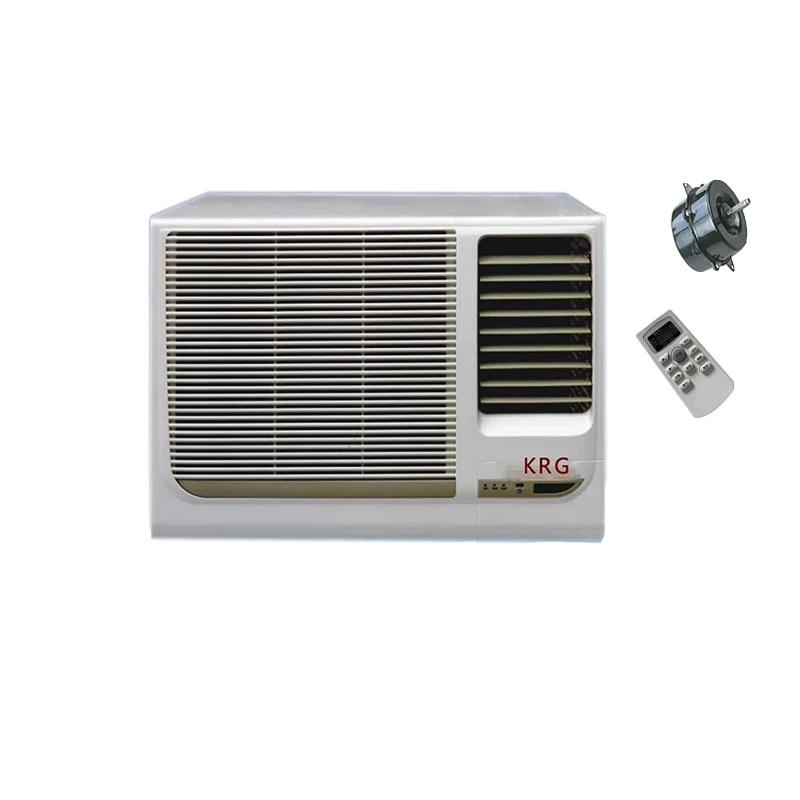 Low noise portable whole units 9000btu air conditioning window type AC with sleep mood and auto restart air conditioner price