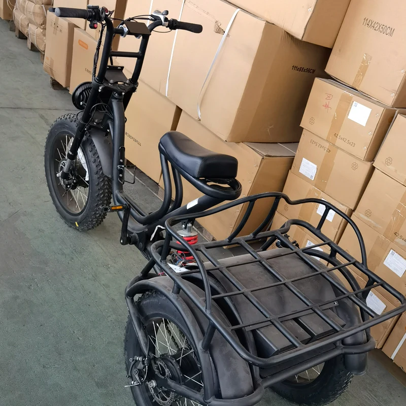 Полноприводный удар scootersfoot скутеры жира trie грузовое транспортное средство 60v высокомощный литиевый аккумулятор 20 дюймов нагрузки для электрического