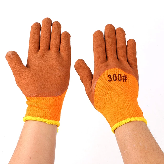 SWL005 Wholesale Latex Foam Gloves Rescue Labor protection Protective Waterproof Working Work Coated Glove
