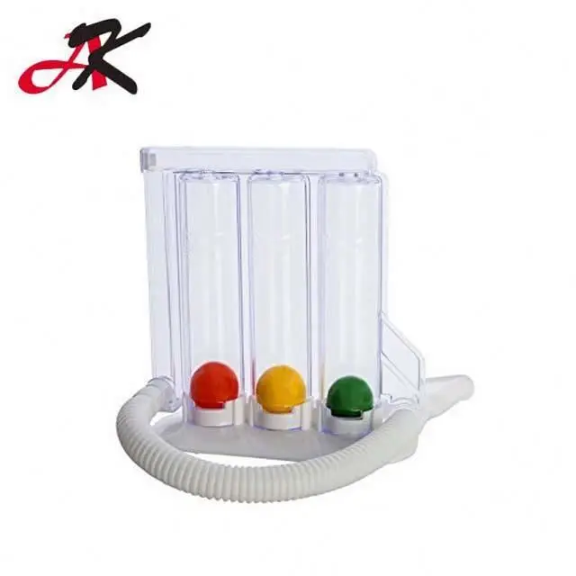 High Quality Medical Three Balls Spirometer For Breathing Trainer Or Deep Breathing