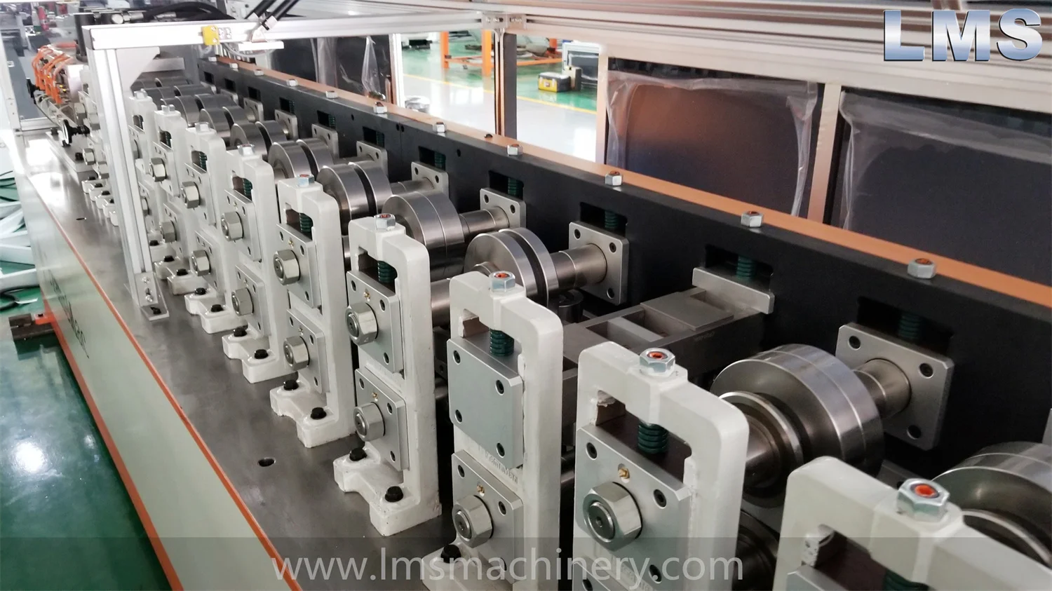 Truss Section Roll Forming Machine Profile Production Vertex 3D