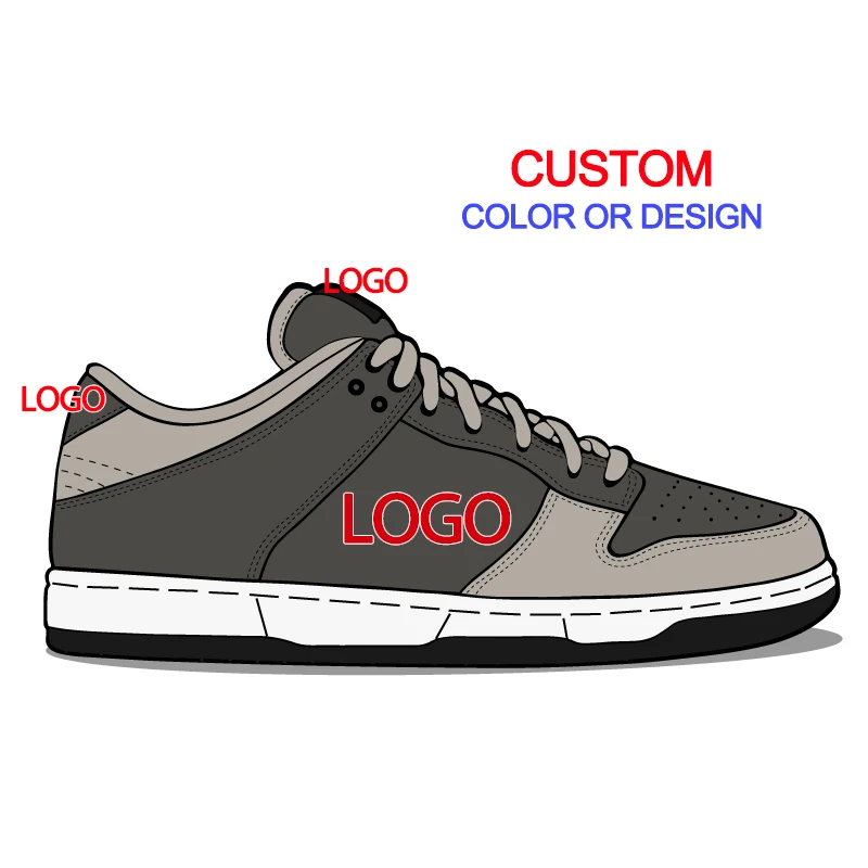 Factory Designer Custom Wholesale Manufacturer High Quality Genuine Leather Low Dunks Customized SBDUNK Men Basketball Shoes