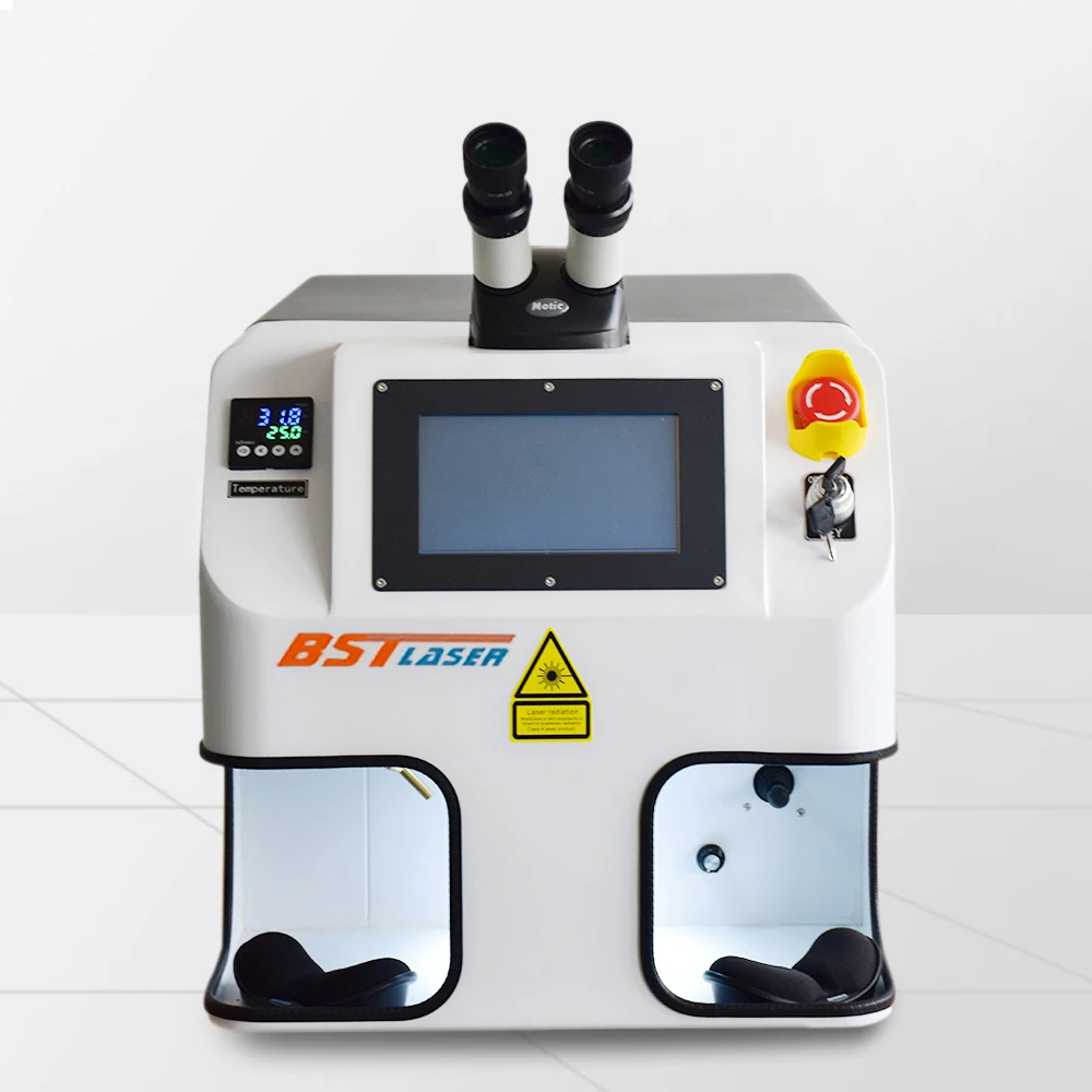 150W Desktop  Gold Chain Jewelry Customized Laser Welder Welding Soldering Machine