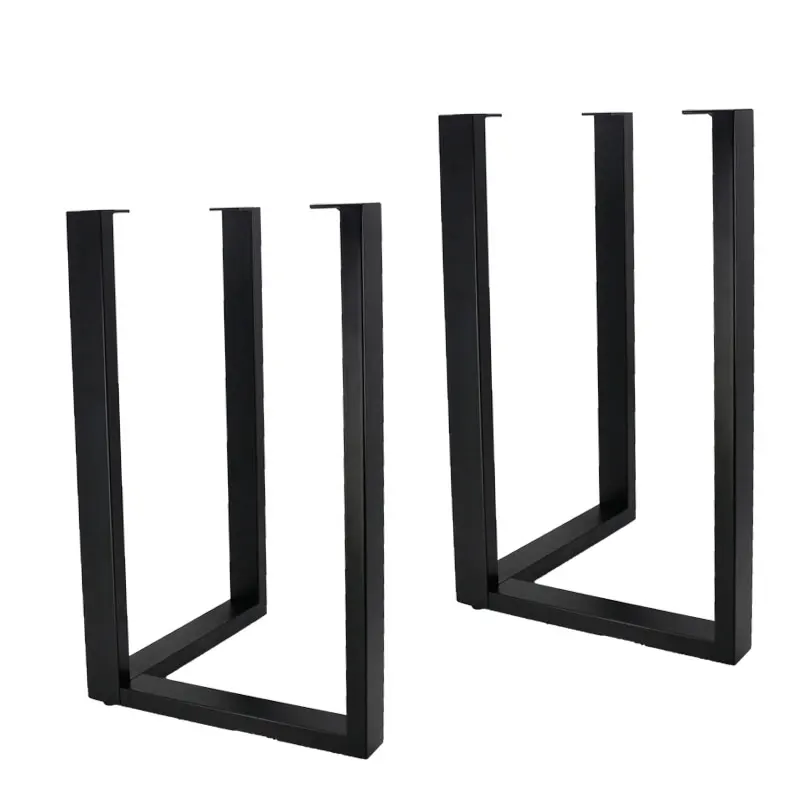 Modern Industrial Furniture Bench Steel Frame Coffee Dining Table Base Feet Metal Iron Office Desk Bench Leg Chairs Table Legs