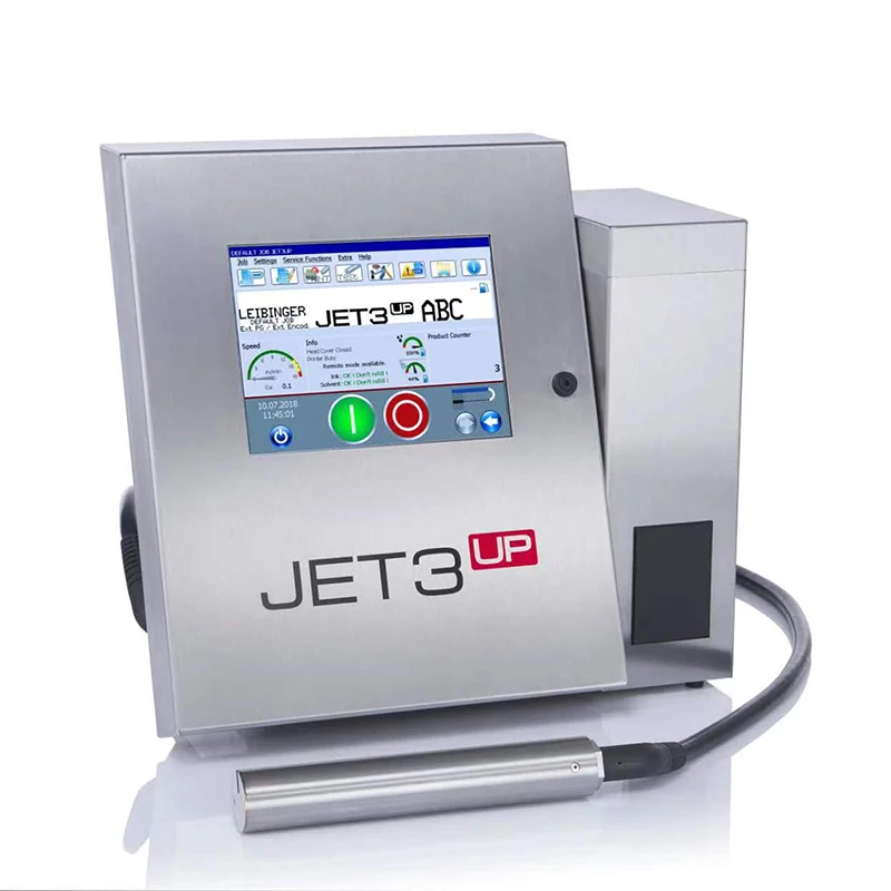 LeibingerJET3up немецкий импортный струйный принтер высокоскоростная малогабаритная маркировочная машина с проводом и кабелем автоматическая