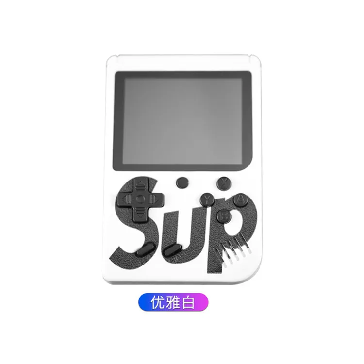  Портативные мини-консоли для видеоигр SUP Box 400 В 1 игры с двойным