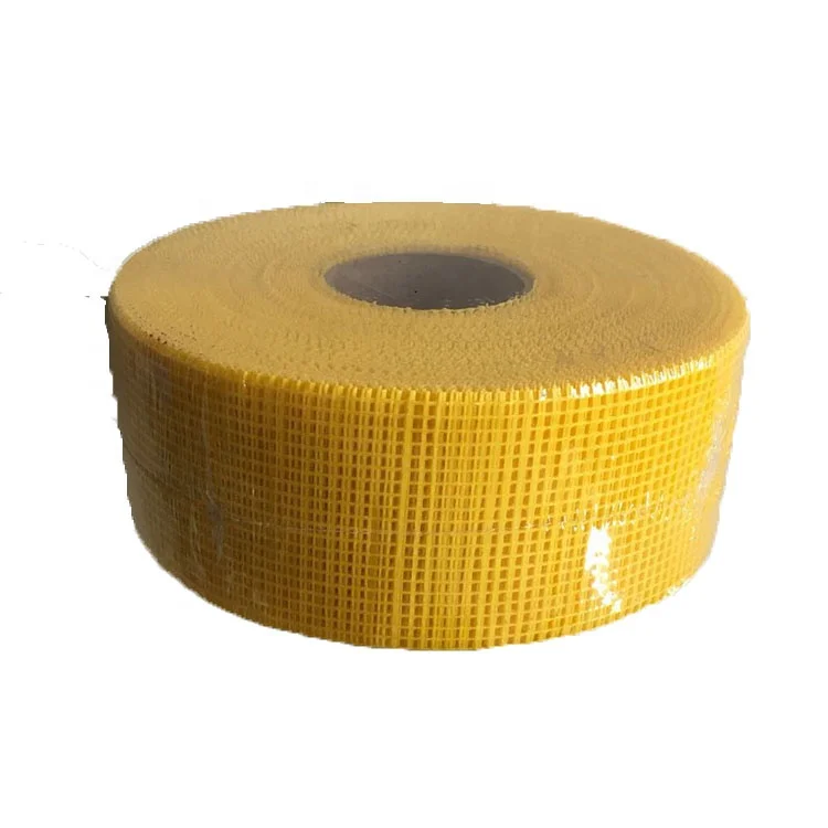 Self-adhesive fiberglass drywall repairing tape
