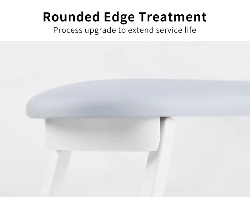 Custom Logo High Quality Washable PU Leather Manicure Hand Pillow Cushion Plastic Arm Rest for Nail Tools for Salon Use