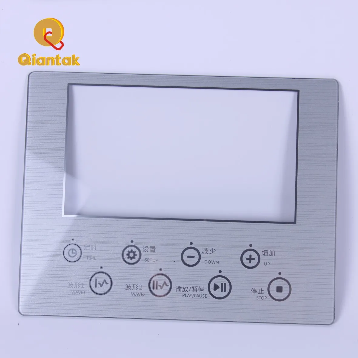 High Quality Silk Sreen Printing Custom Touch Control Screen Switch Acrylic Front Panel