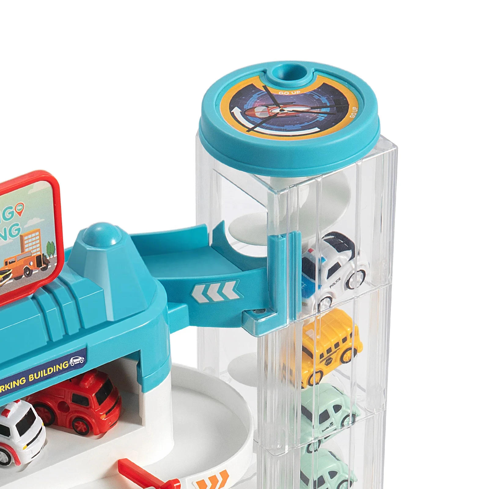 DIY Car Parking Building Wholesale Car Set For Children Play 1232-15 Other Toys