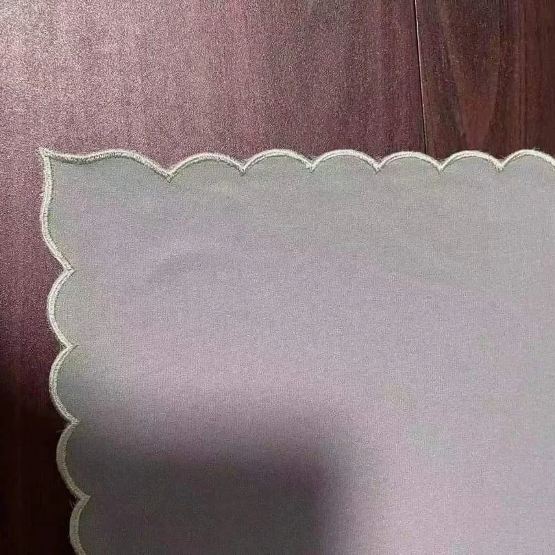 2022 Newest Design Elegant Scallop Embroidery Pearl Chiffon Hijab Luxury Scarf Embroidery For Muslim Women Shawls