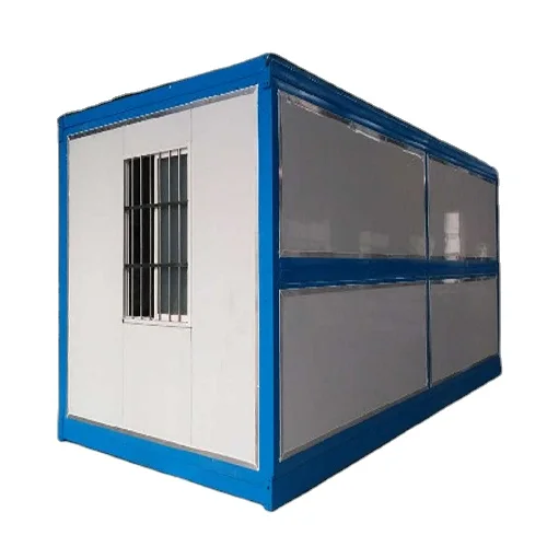 20FT Luxury Prefabricated Container House Portable Quick Installation Foldable Prefab with No Bolts Outside Made Sandwich Panel