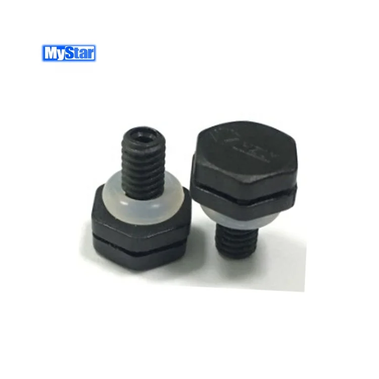 IP68 protective plastic nylon M5*0.8 waterproof  ePTFE membrane breathable screw in vent plug
