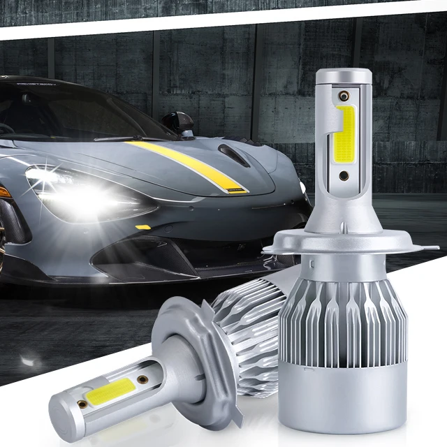 c6 h4b h8 h9 h11 brightest moto double smart 20 halogen replacement 90mm mi2 led headlight h4 1 1 canbus