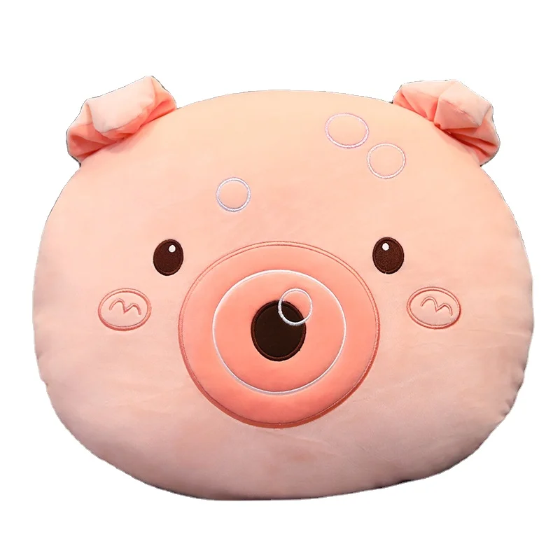 A variety of cute bubble pig plush toys stuffed with soft neck pillows Fun plush gifts for children