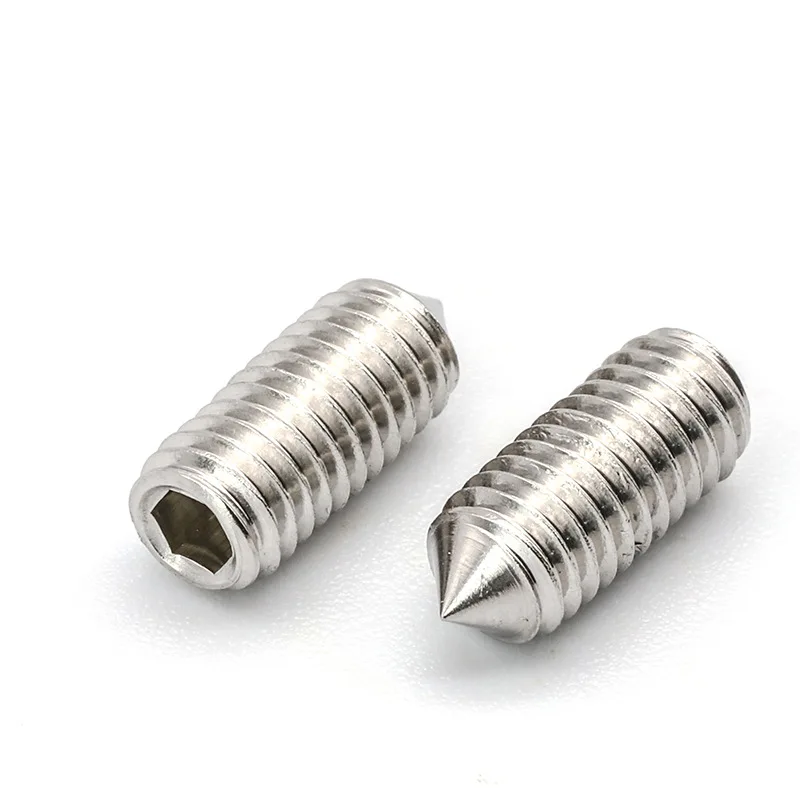 best seller zinc plated hexagon with flat point socket set screw novelty Factory wholesale GQK New product very bestsellers