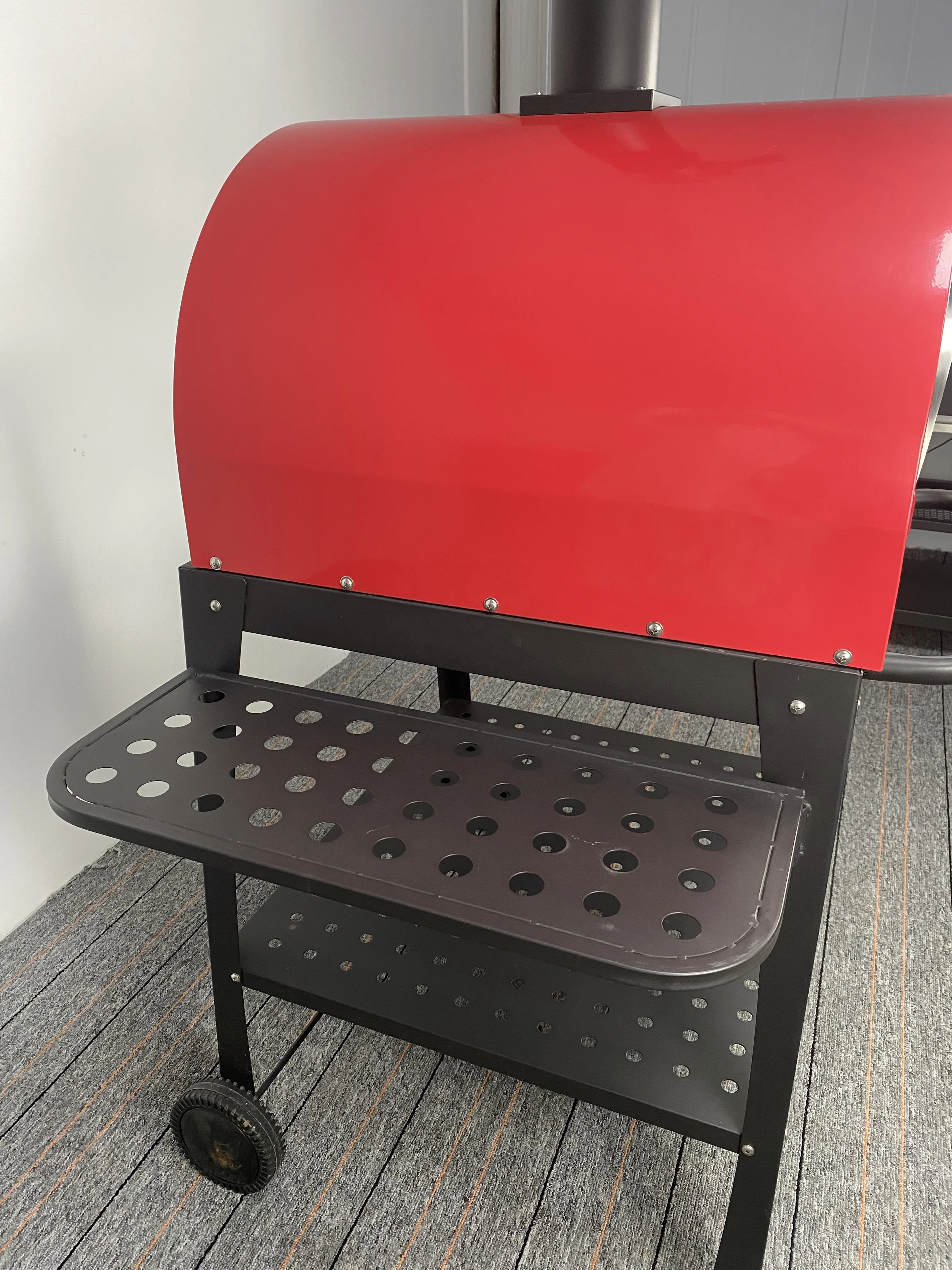 Home Garden Outdoor Wood Chip Modern Pizza Oven 500 Degrees