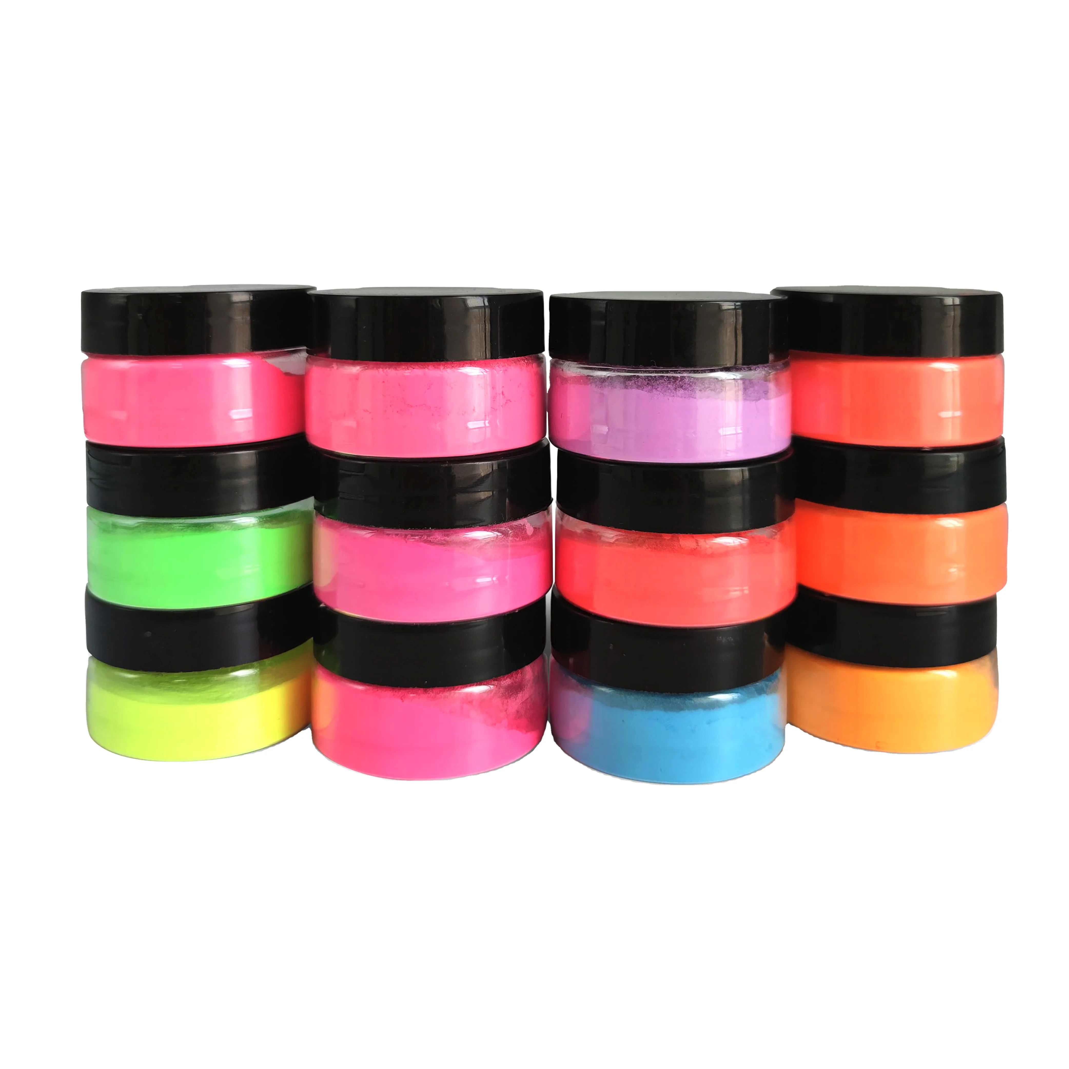 CNMI Skin Safe Neon Powder for Art Craft Nail Acrylic Paint Neon Pigment Luminous Powder Phosphor Powder