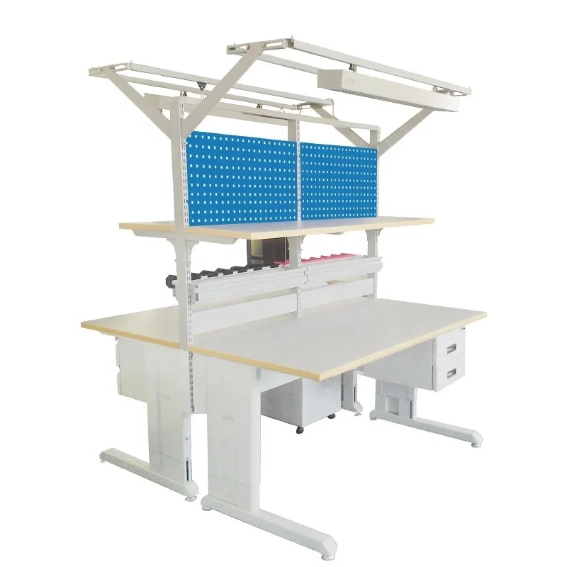 Factory Direct Sale ESD Table Top Workbench Anti-static Work Benches Lab Table Electronics Workbench