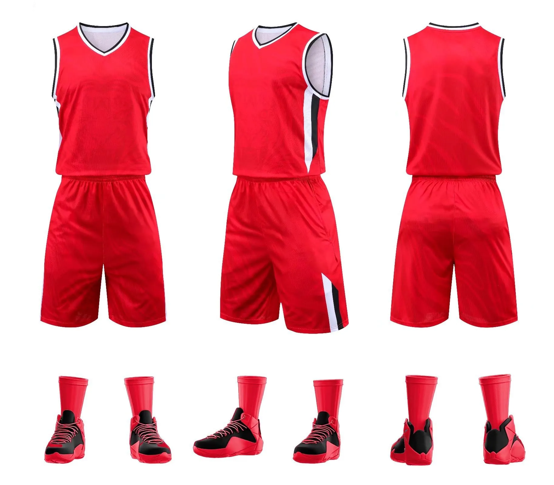Custom Your Own Logo Name Blank Mesh Women Men Kids  Basketball Jersey Quick Dry Basketball Uniform