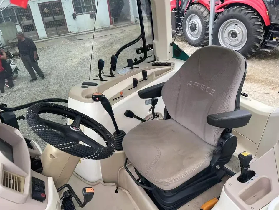 140HP 4WD Used Agricultural Tractor ARBOS Brand Farm Equipment  Wheel Tractor With Disc Plow Farming Tools for Sale