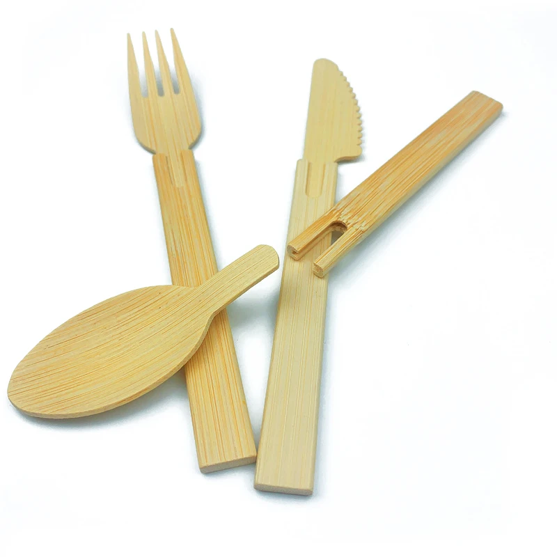 Bamboo Cutlery Set Sustainable and Biodegradable Utensils for Eco-Conscious Dining