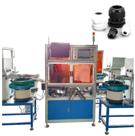 Cable Nylon Waterproof Connectors Protective Screw-In Gland Size Price For Junction Box  assembly machine