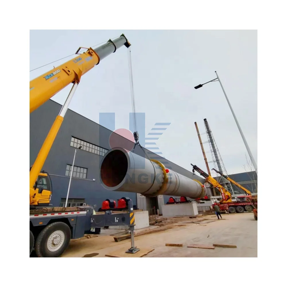 Профессиональная Вращающаяся печь для обжига извести 150 ТПД