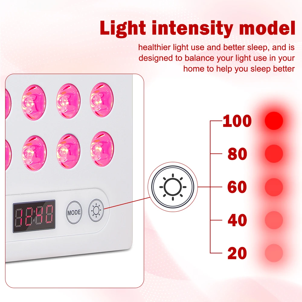 Led Red  Light Therapy Lamp Hot selling  660nm 850nm product of face