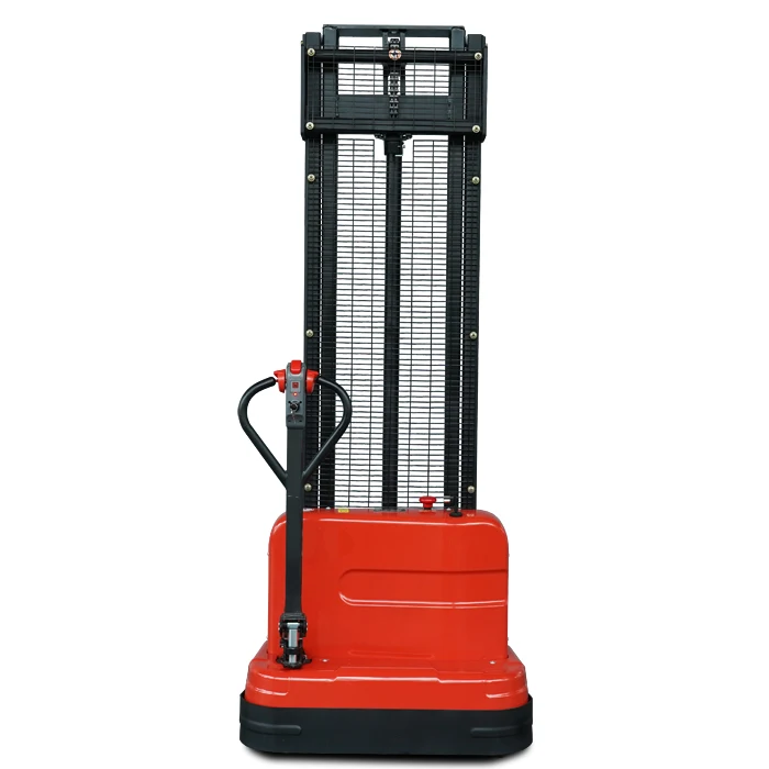 High quality 1400kg electric stacker automatic pallet truck electric stacker forklifts
