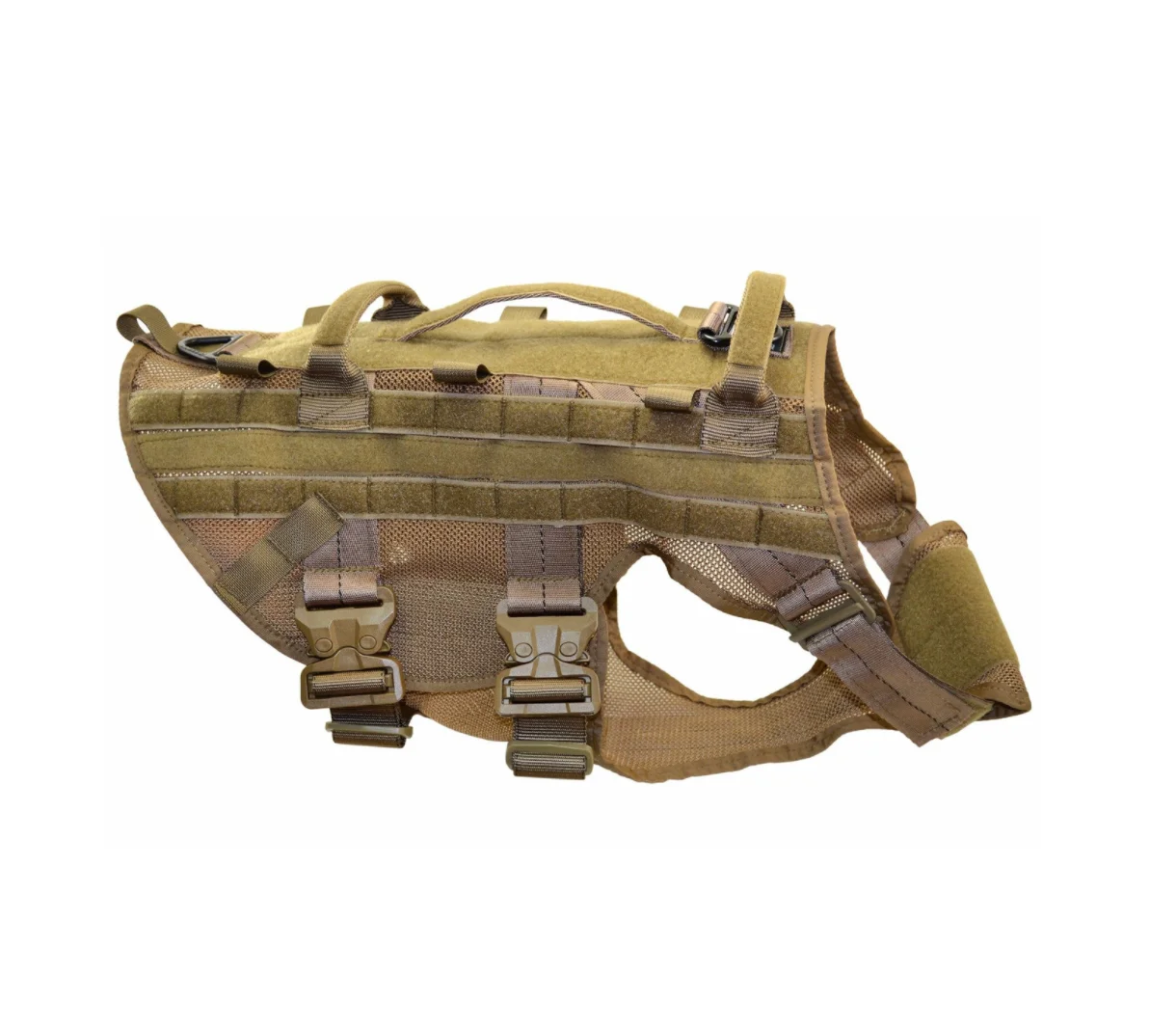 Custom Lightweight Tactical Dog Harness With  Pouch